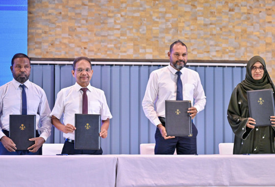 206 މަޝްރޫއެއްގައި ސޮއިކޮށްފި